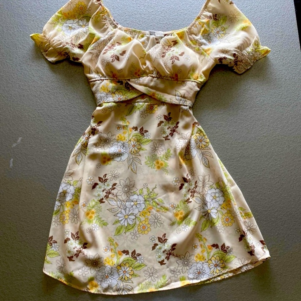 Madden NYC Babydoll Dress NWOT